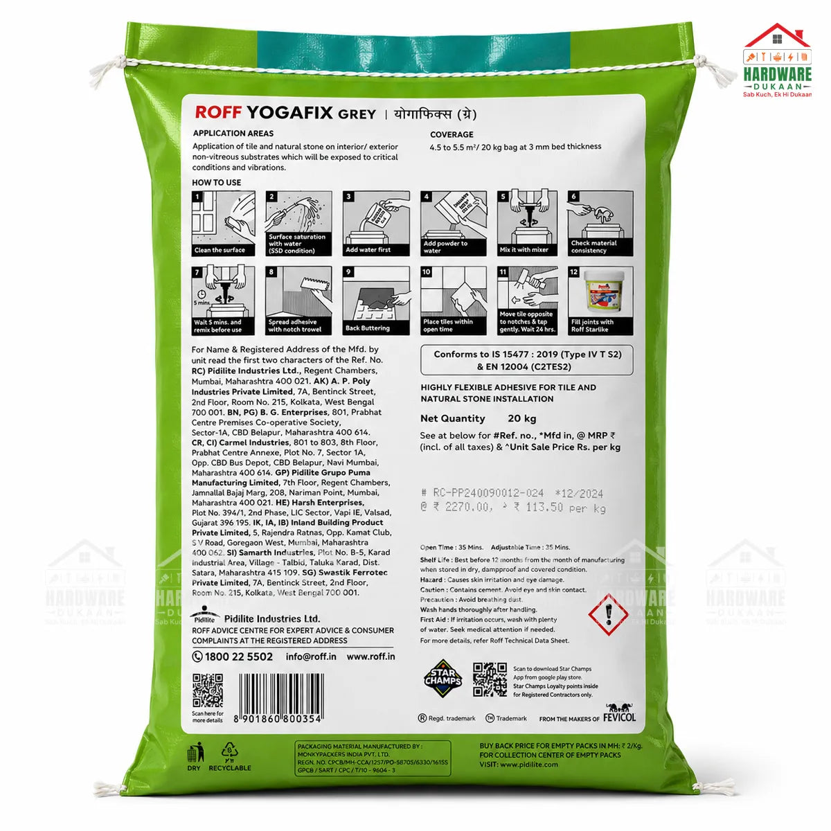 RoffT25Yogafix_20kg